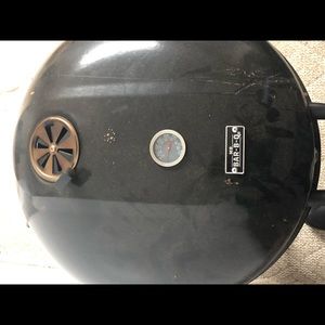 Mr. Bar-B-Q 22.17-in Black Kettle Charcoal Grill
